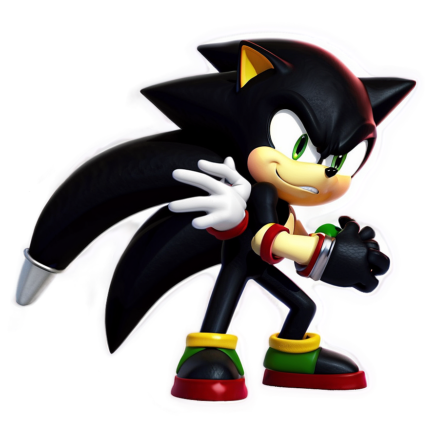 Shadow The Hedgehog Side Profile Png Bia PNG