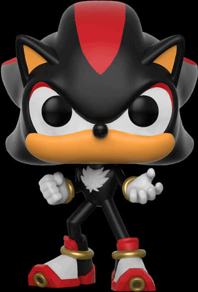 Shadow The Hedgehog Standing Pose PNG