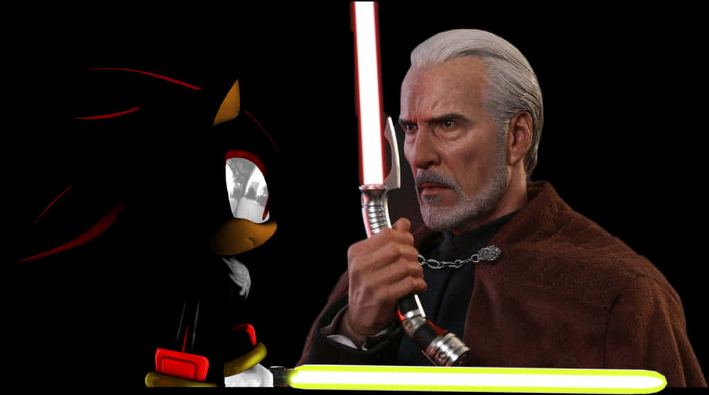 Shadowand Jedi Crossover PNG