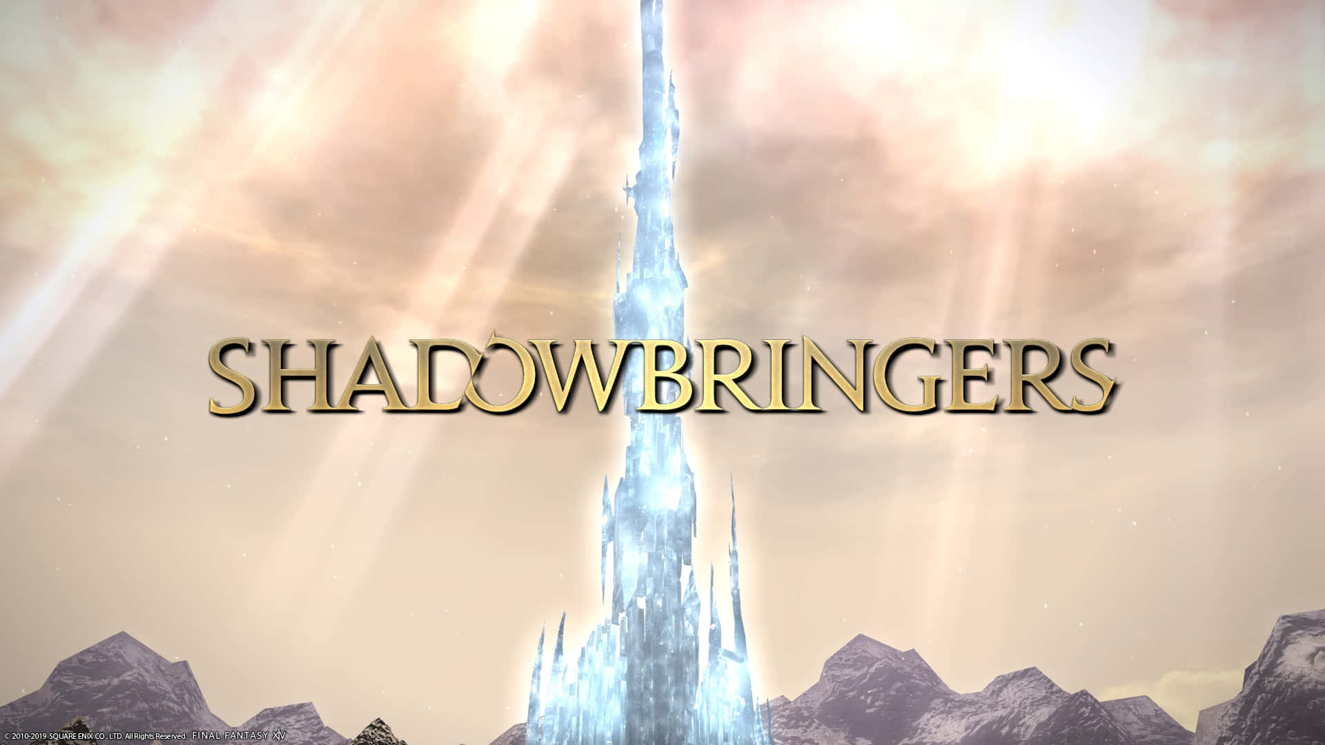 Tour Cristalline Des Shadowbringers Fond d'écran