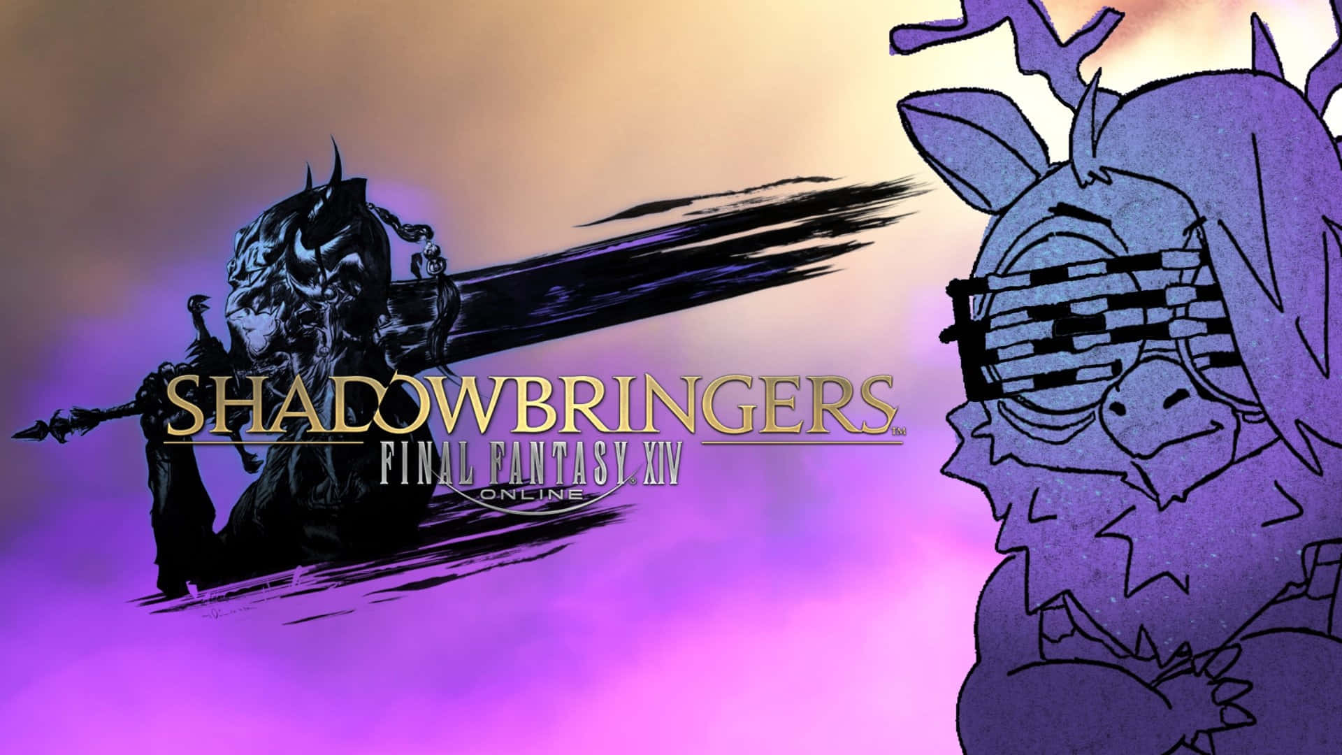 Shadowbringers Final Fantasy X I V Kunstwerk Achtergrond