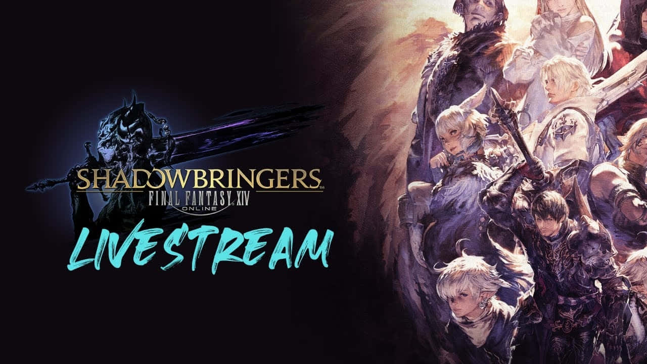 Shadowbringers Livestream Promotionele Kunst Achtergrond