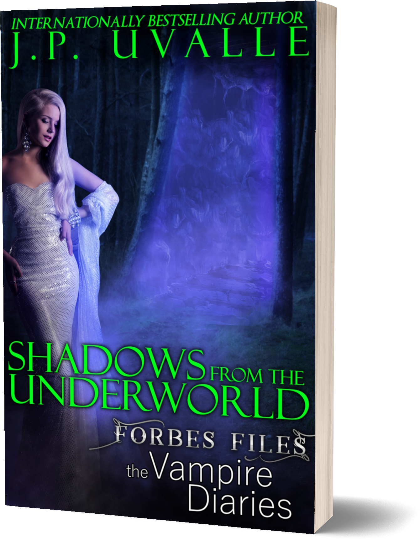 Shadows From The Underworld Vampire Diaries Book Cover PNG
