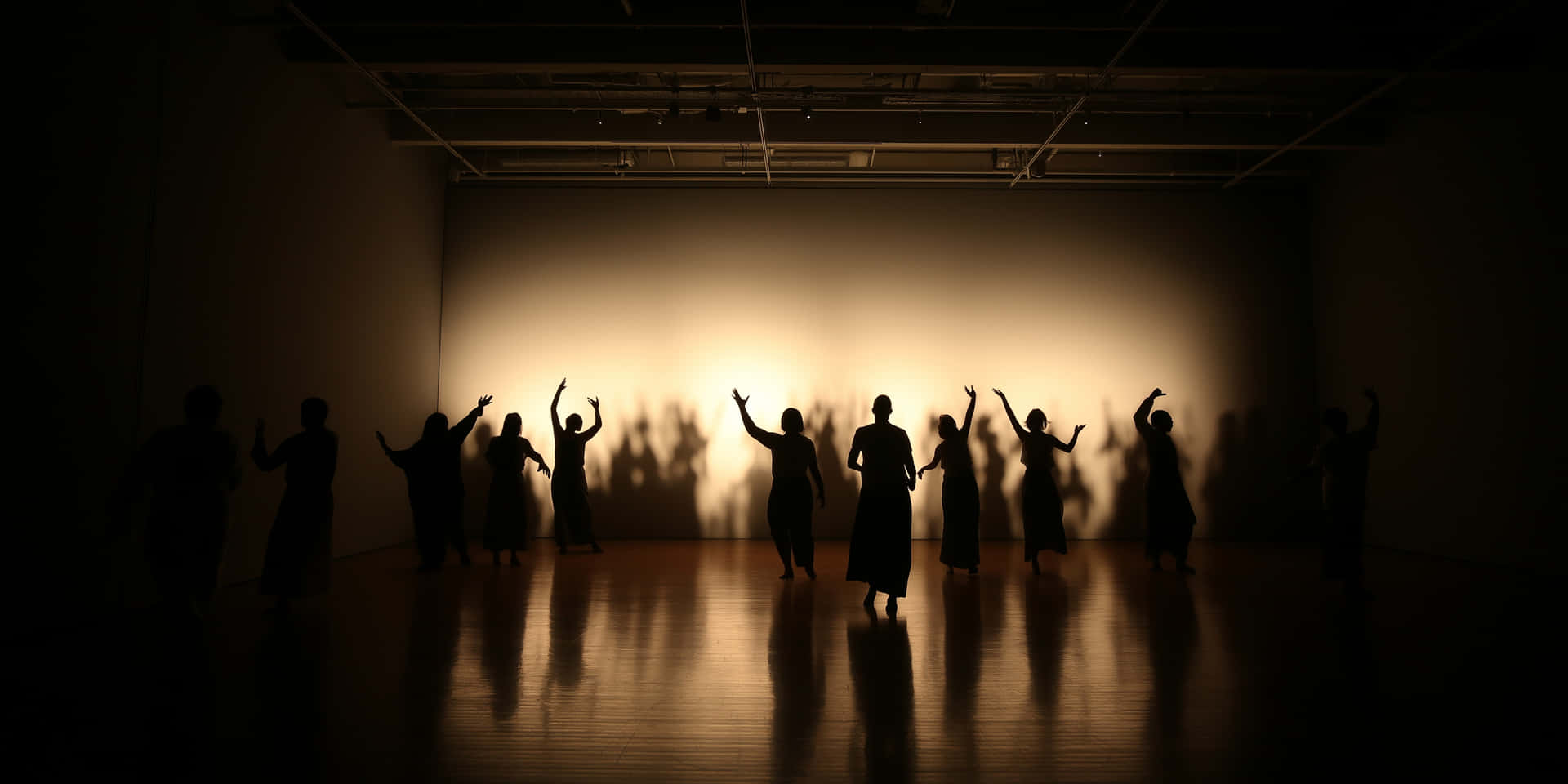 Shadows In Motion Wallpaper