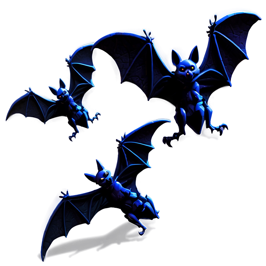Shadowy Bats Png 05232024 PNG