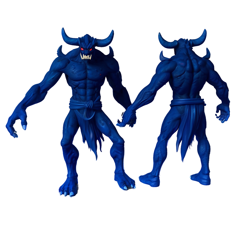 Shadowy Oni Figure Png 06122024 PNG