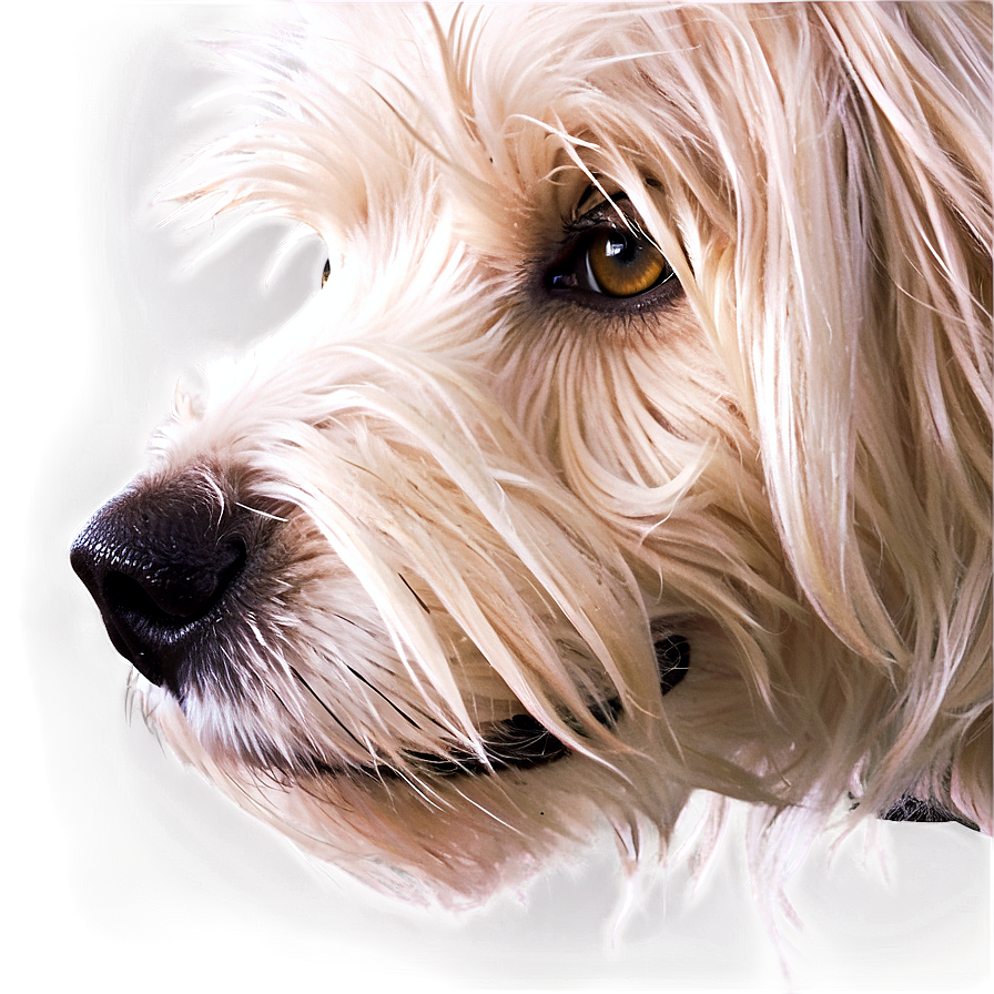 Shaggy Dog Face Texture Png 91 PNG