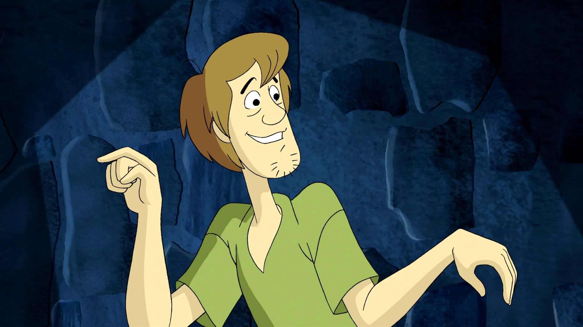 Shaggy Rogers in all his glory Wallpaper