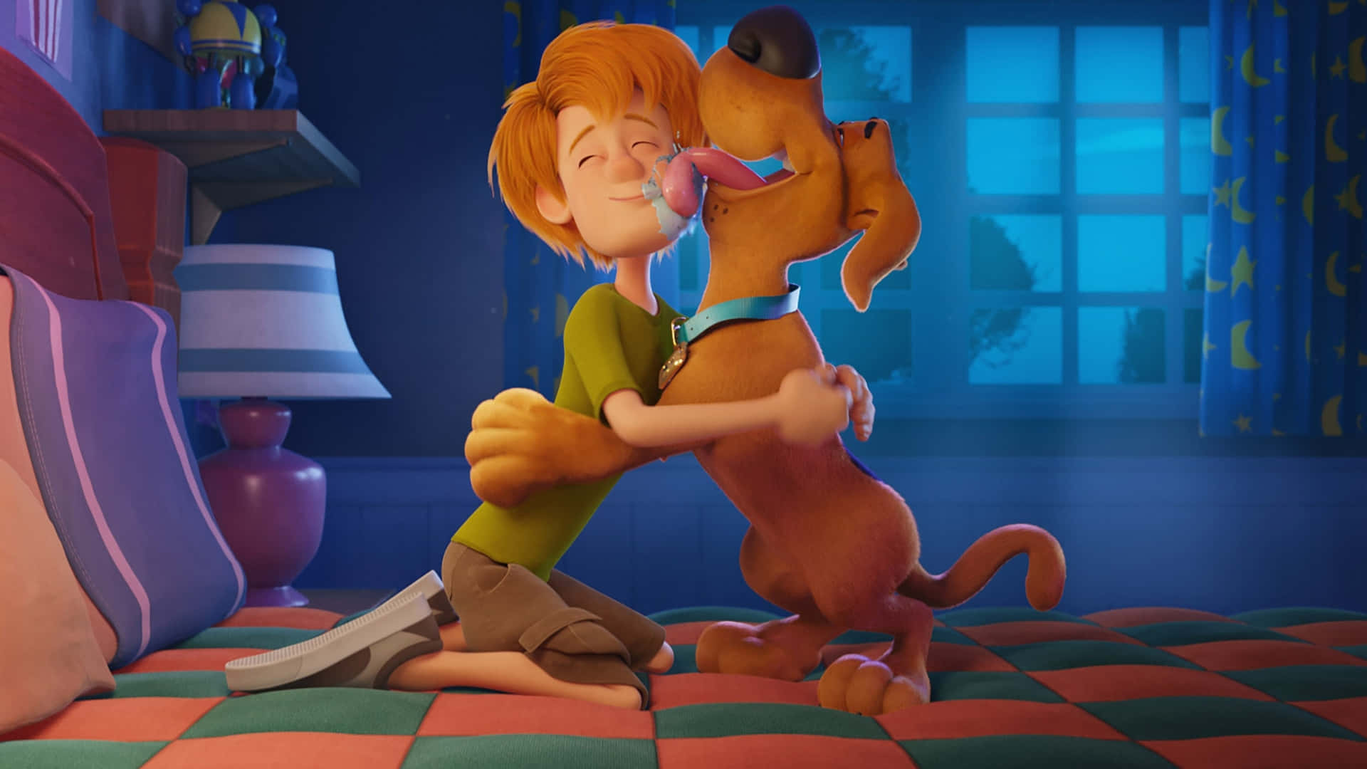 Join Shaggy Rogers and his best pal, Scooby Doo, on their elaborate mystery adventures! Wallpaper