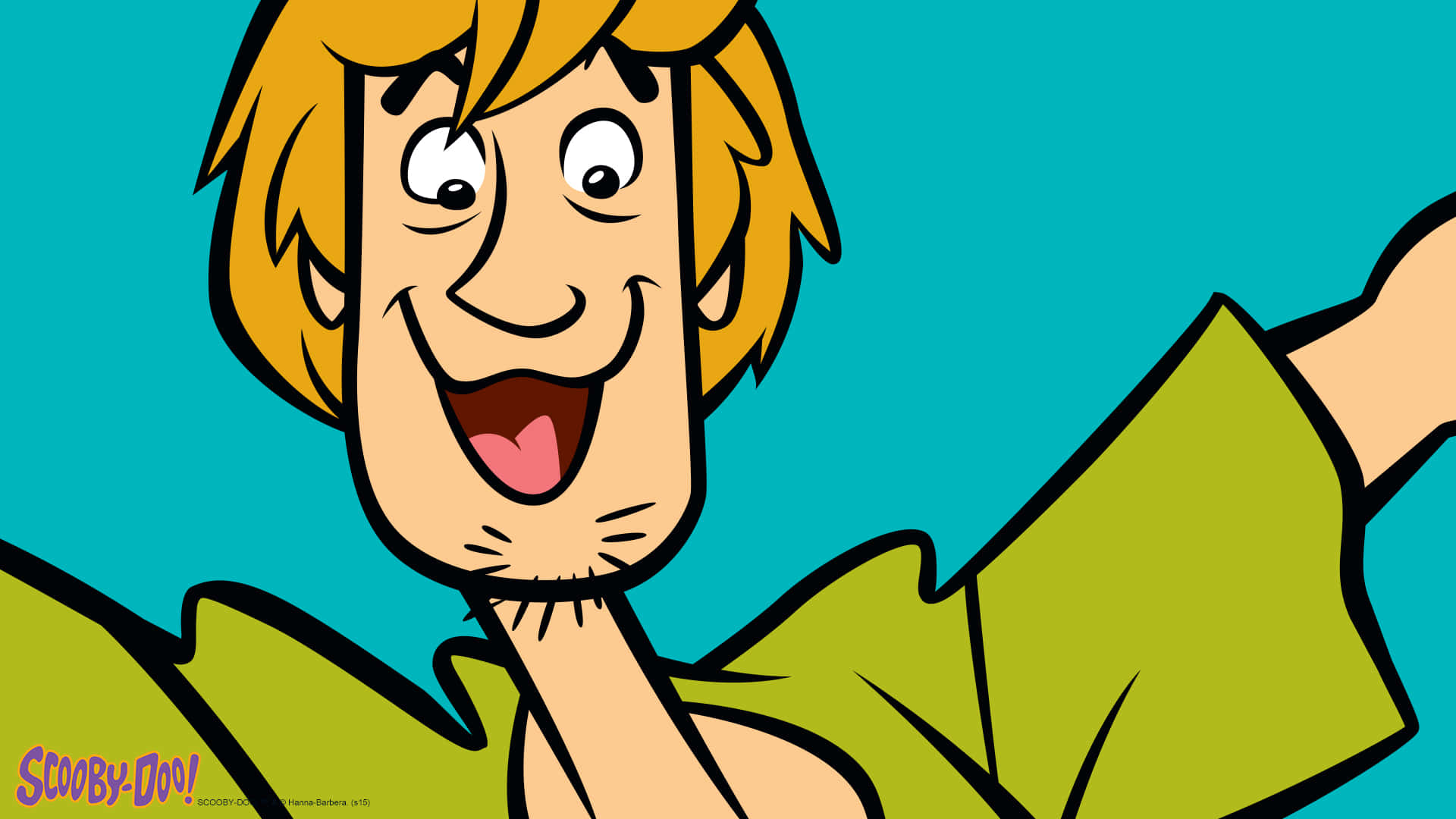 Everyone's favorite crime-solving Mystery Machine driver, Shaggy Rogers, ready for action! Wallpaper