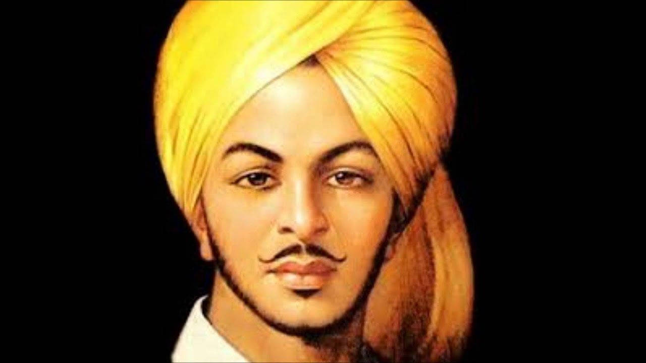 Shaheed Bhagat Singh Renaissance Look Wallpaper