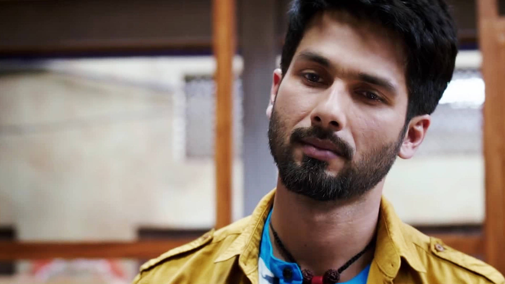 Shahid Kapoor With Serious Face