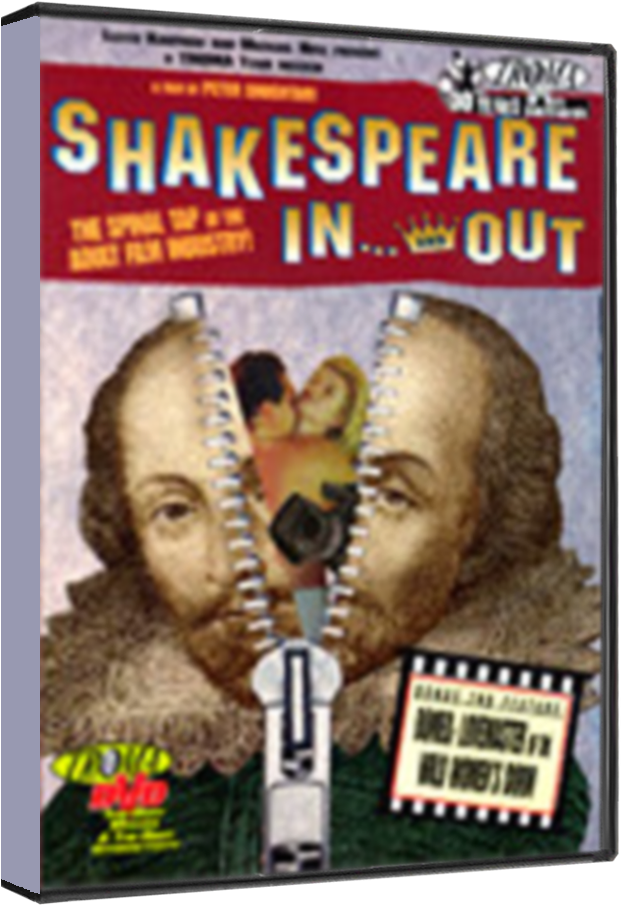 Shakespeare Inand Out D V D Cover PNG