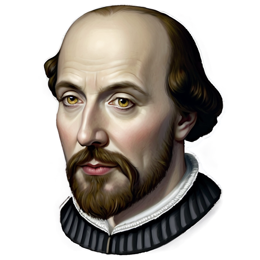 Shakespeare Portrait Png 77 PNG