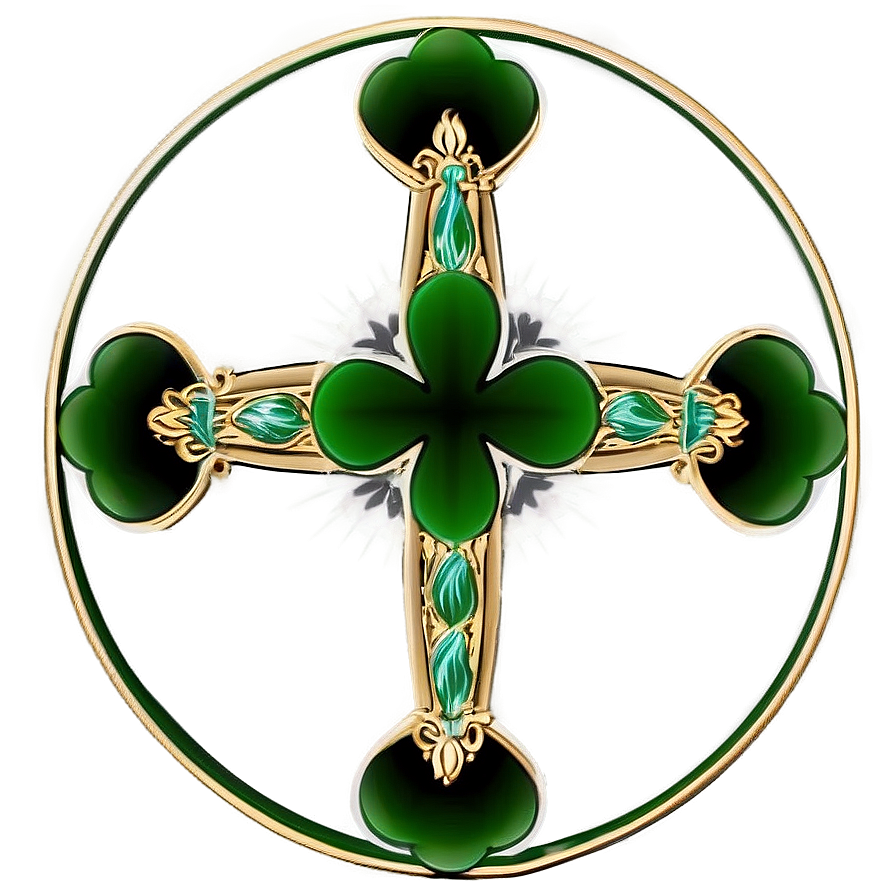 Shamrock Compass Rose Png Dty PNG
