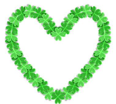 Shamrock Heart Love Symbol PNG