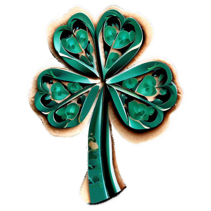 Download Shamrock Origami Png Unh | Wallpapers.com