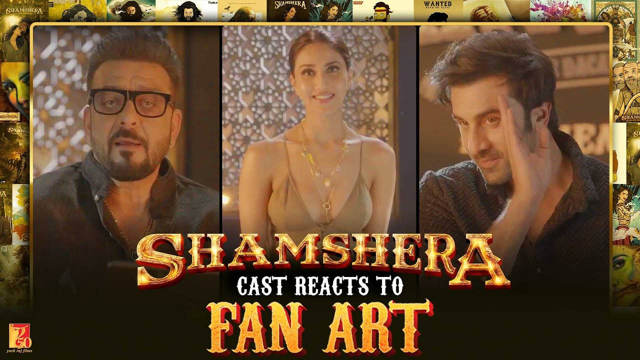 Shamshera Cast, A YRF Produce Film Wallpaper
