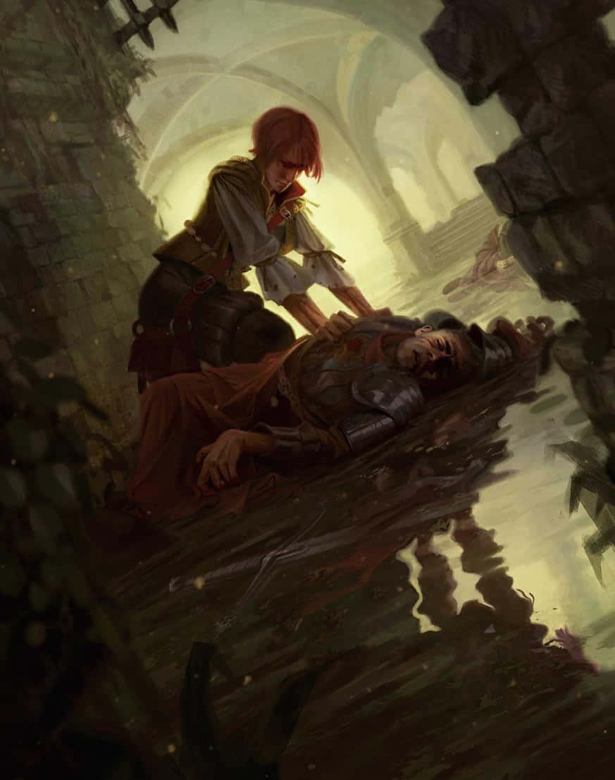 Shani, The Healer From The Witcher Series Wallpaper