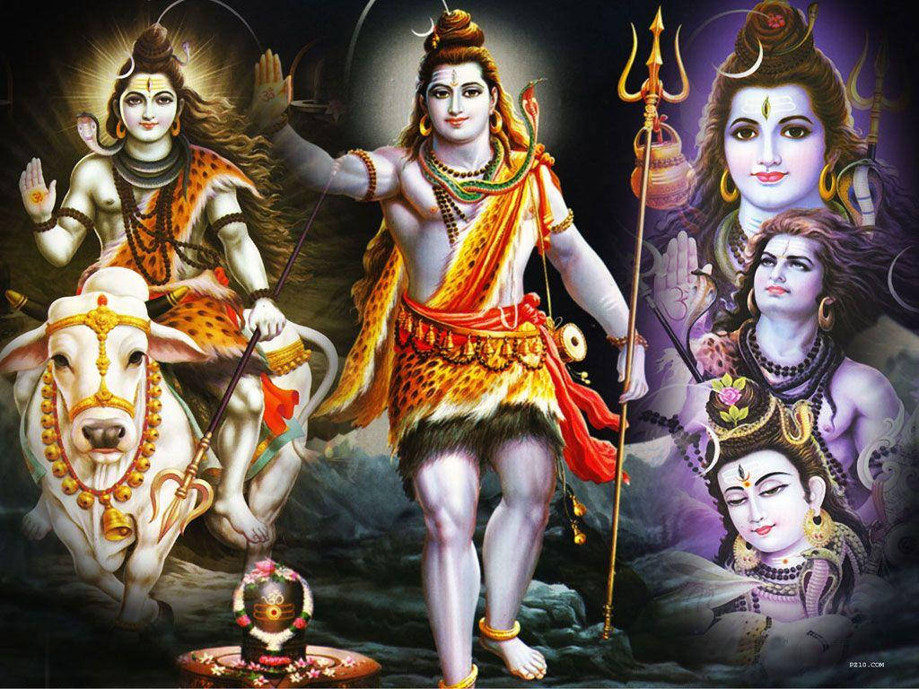 Download Shankar Bhagwan Artwork Of Shiva Wallpaper 