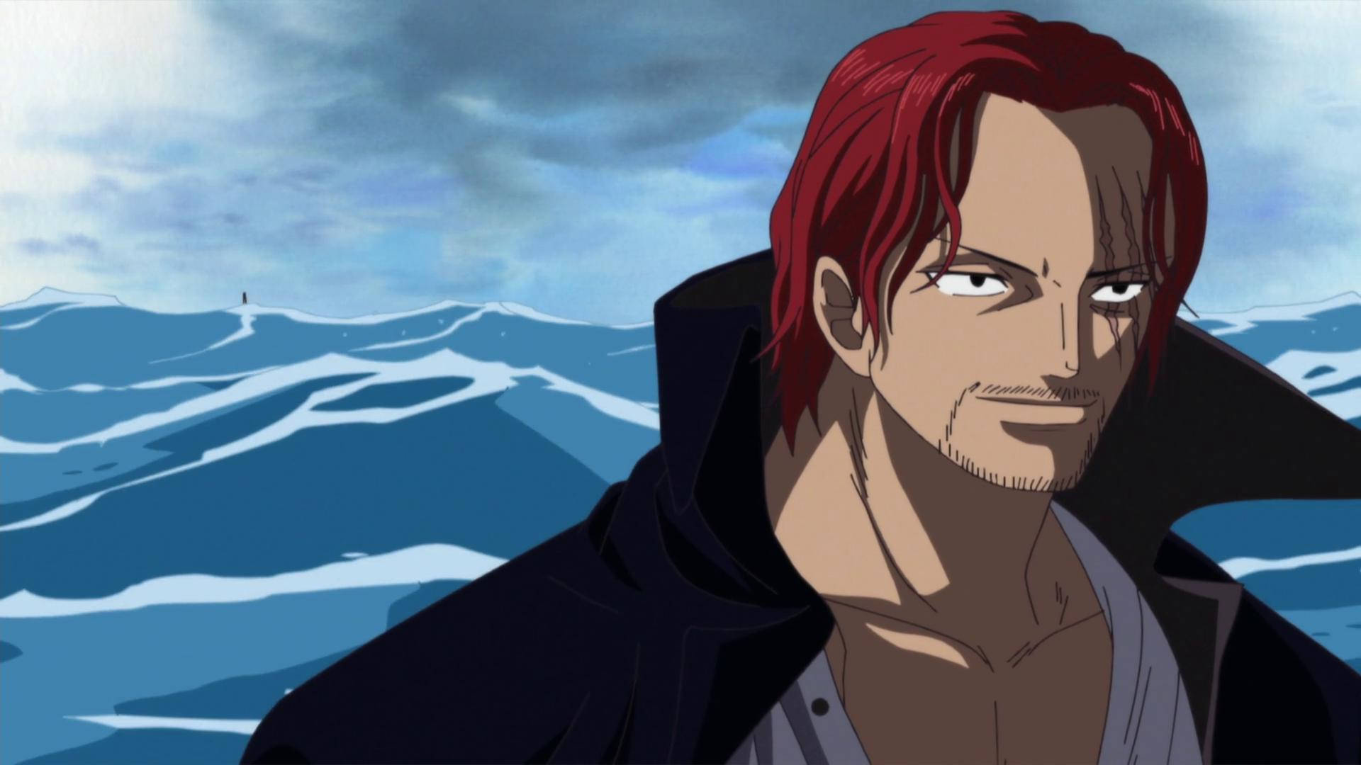 Cool and Powerful - Shanks of One Piece at the Grand Line Wallpaper