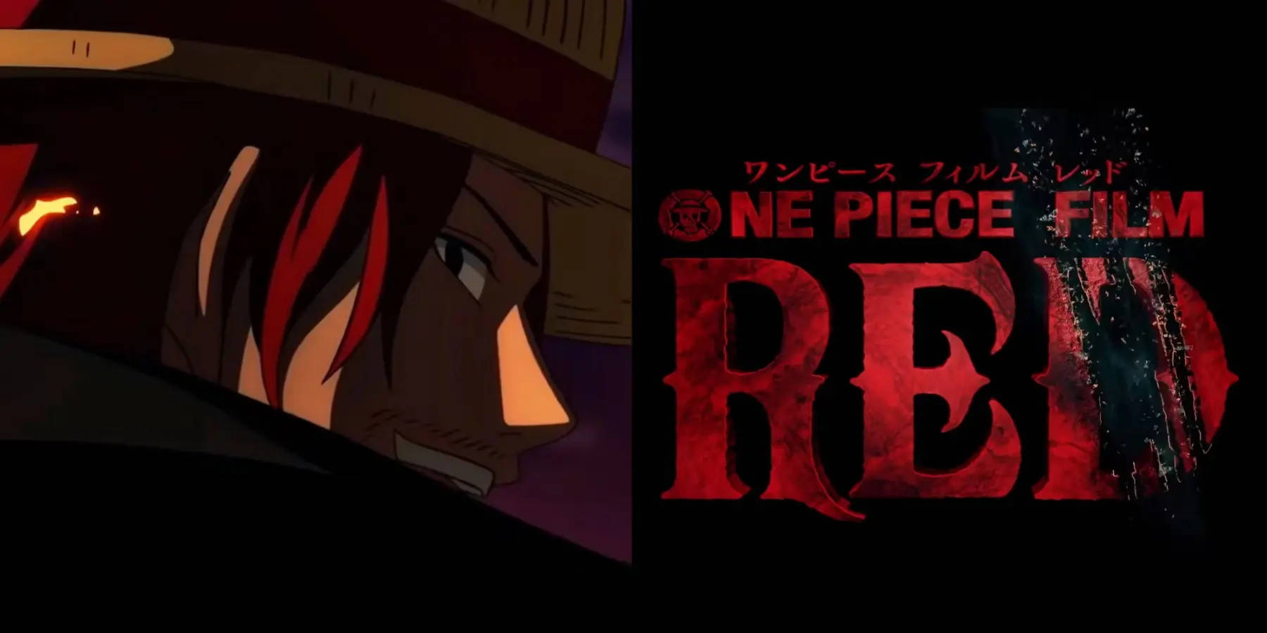 Shanks Still From One Piece Film Red