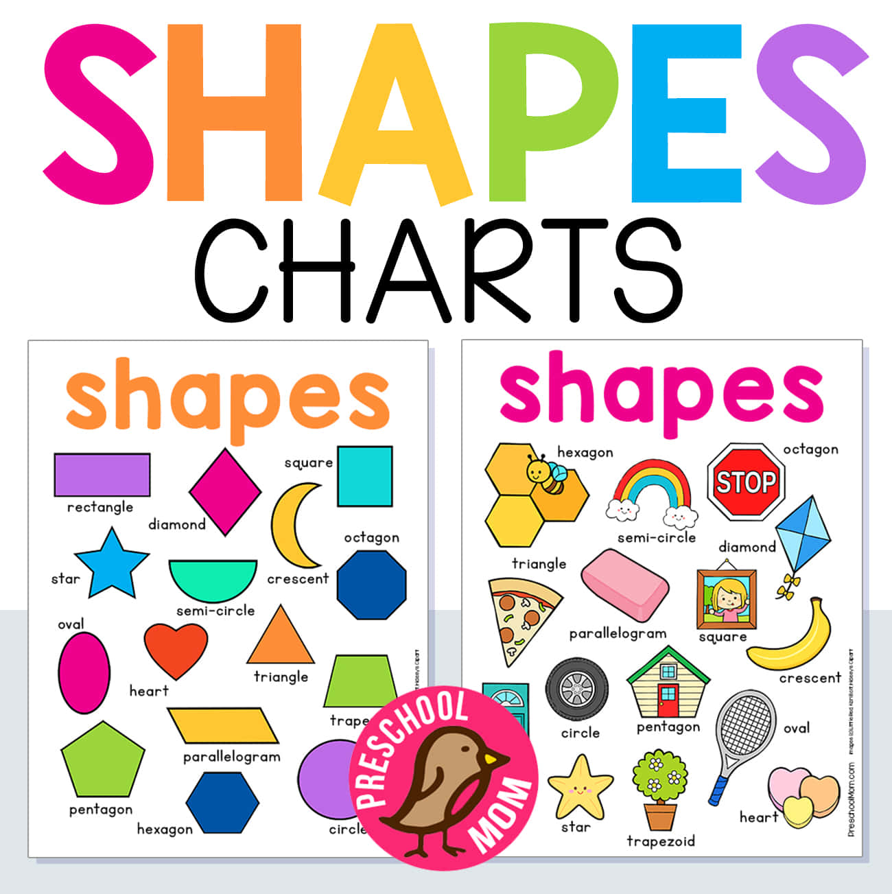 Shape Fun Charts Preschool Picture
