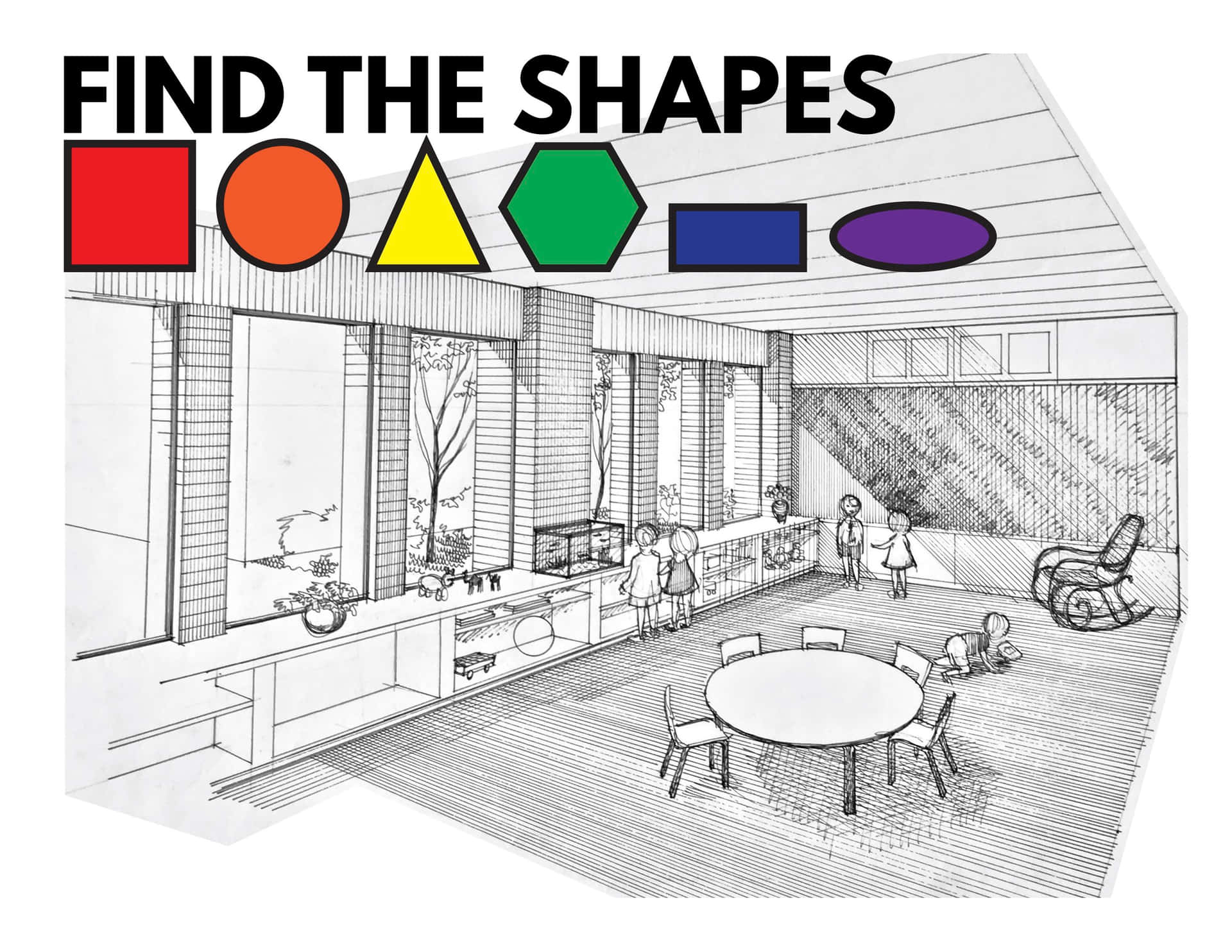 Shape Search Drawing Activity Picture