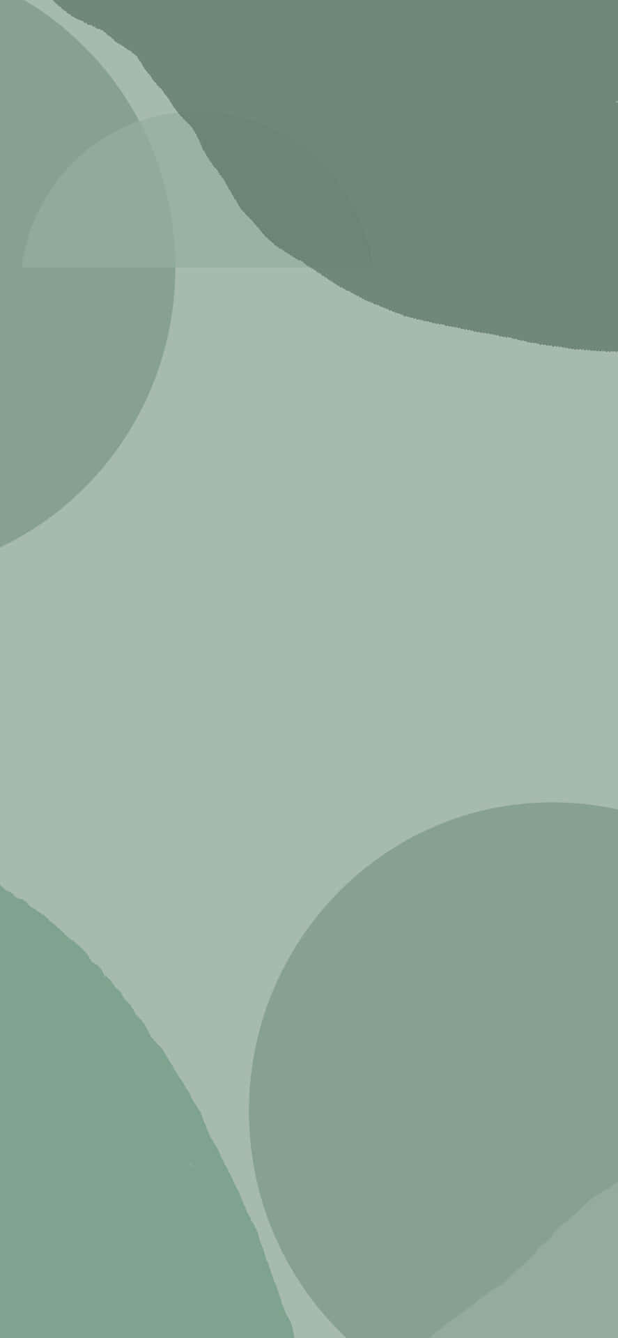Shapes And Shades Of Sage Aesthetic Wallpaper