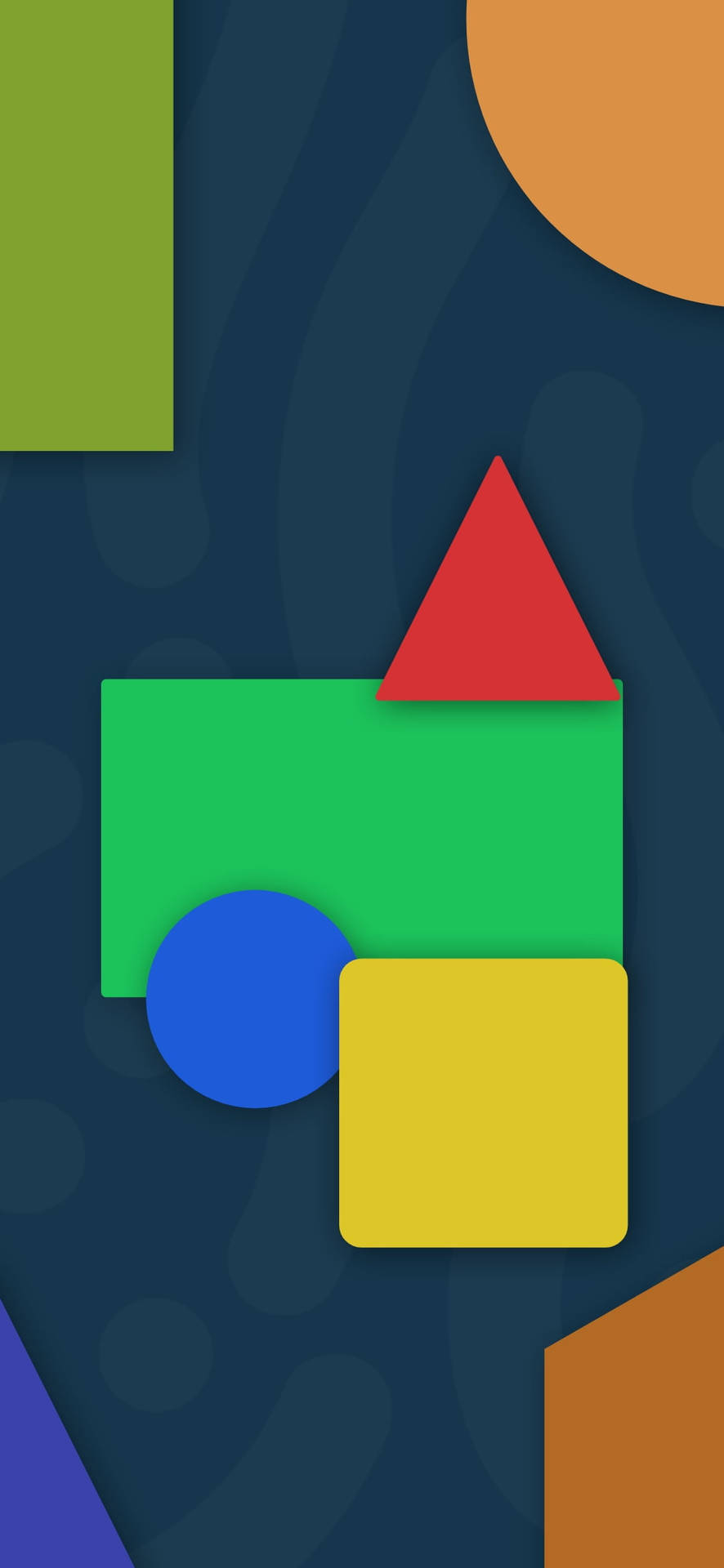 Forme Grafica Google Pixel 4 Sfondo Sfondo