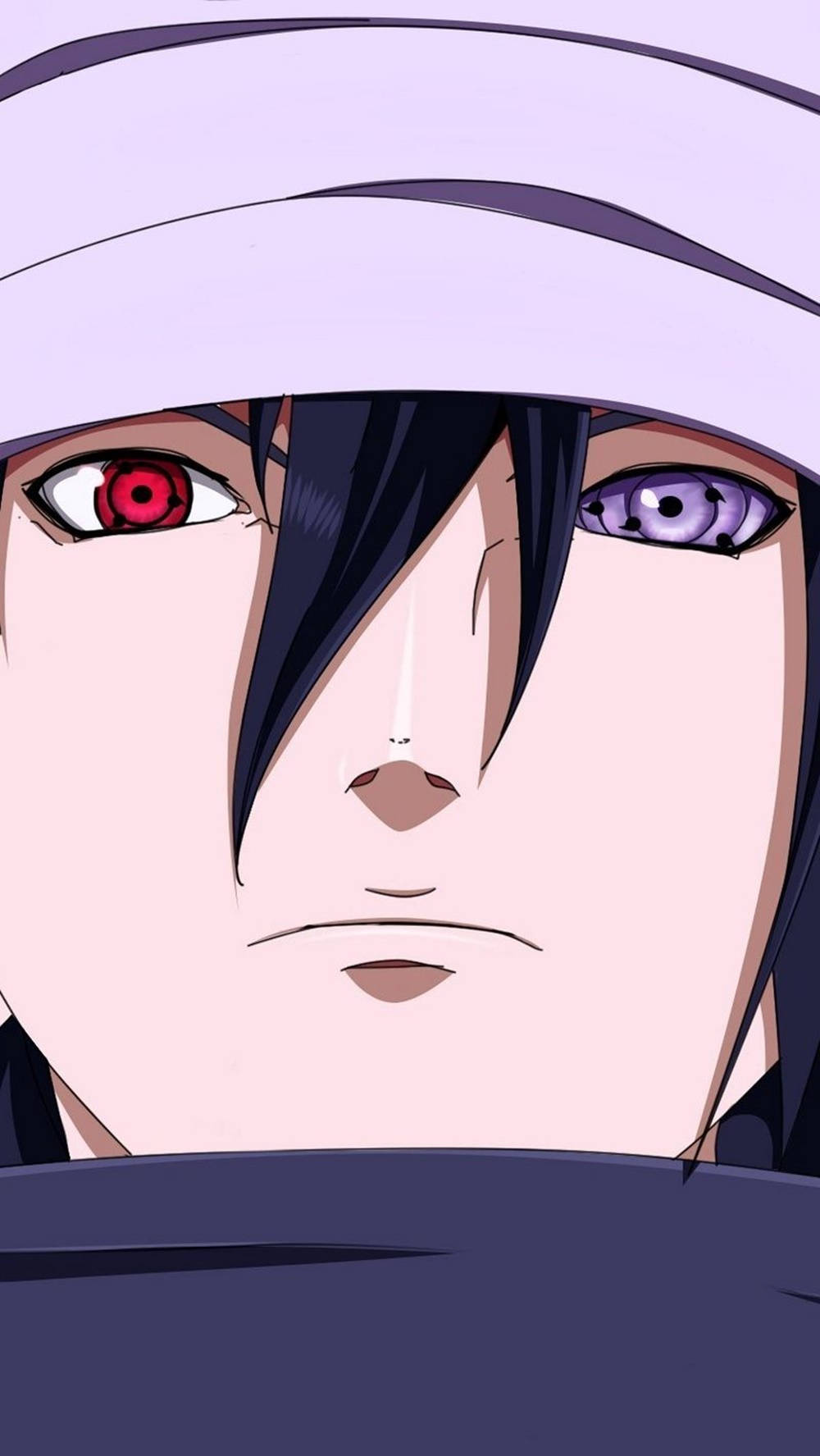 Sharingan And Rinnegan Sasuke Naruto Iphone Background