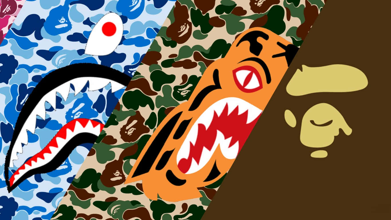 Stussy bape wallpaper