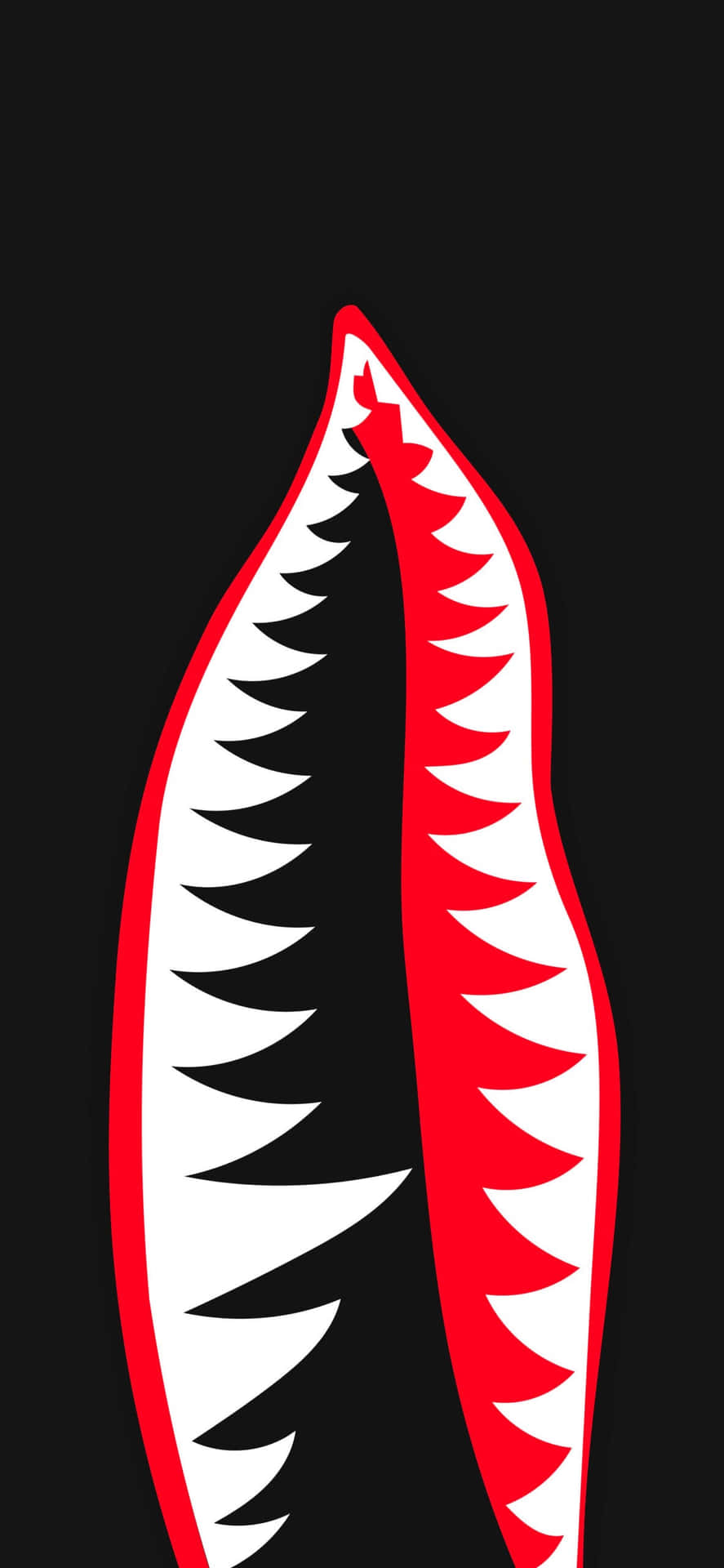 Shark Bape Logo Graphic Wallpaper