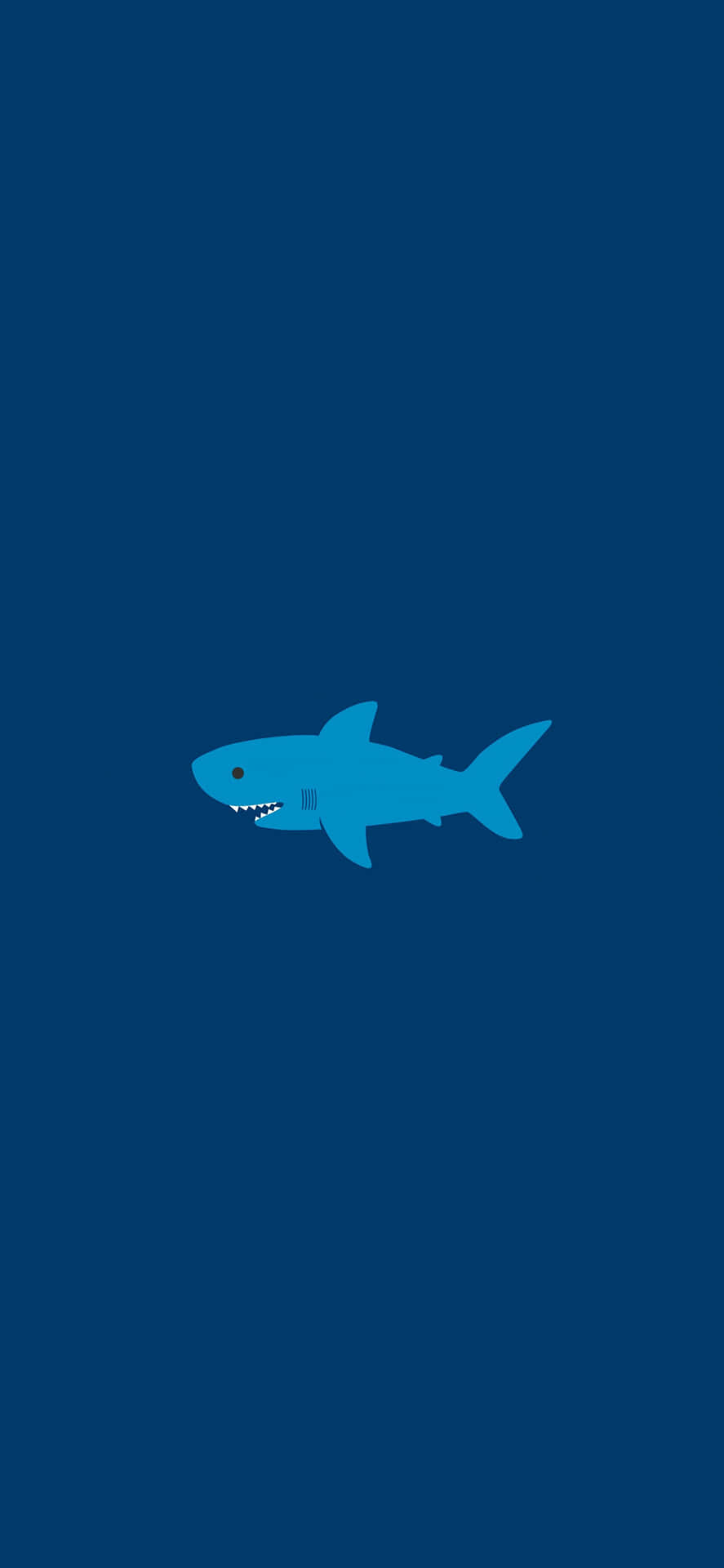 Vis din stil og skil dig ud med denne fantastiske Shark iPhone! Wallpaper