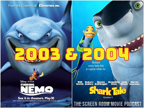 Shark Tale Finding Nemo Poster Wallpaper