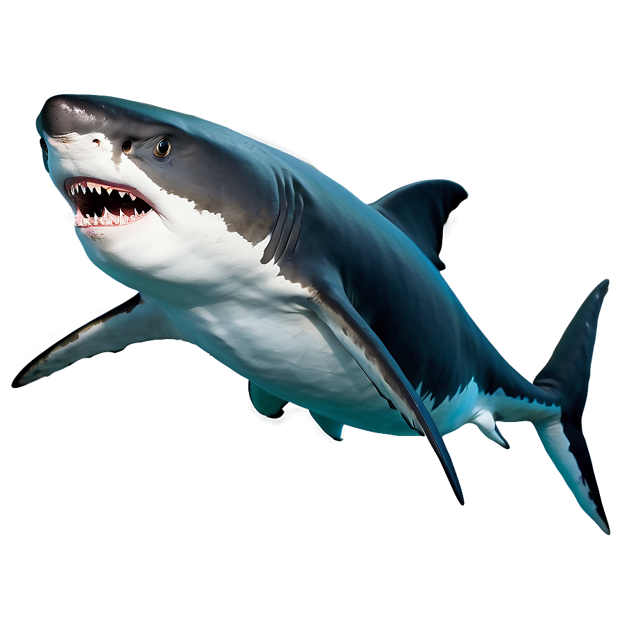 Shark With Open Mouth Png 05032024 PNG