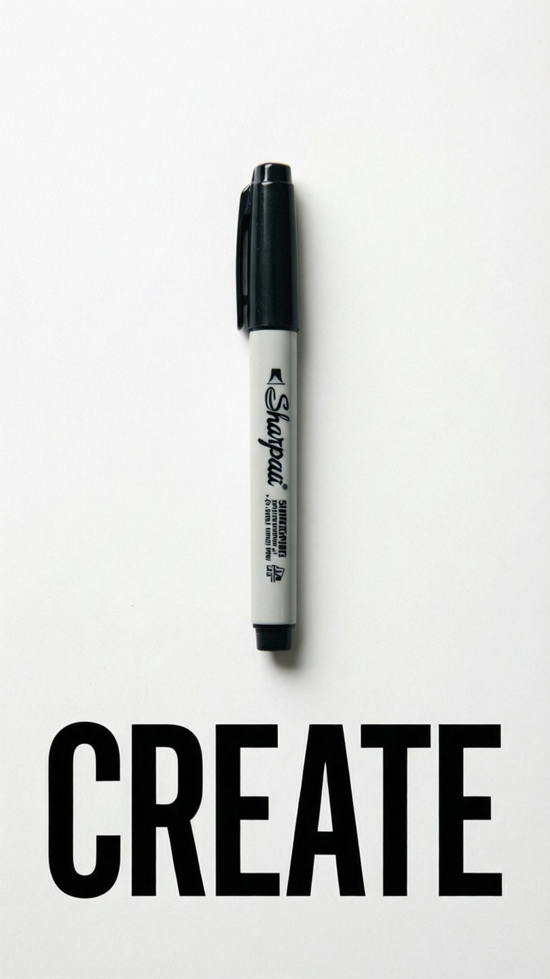 Sharpie Create Plakat Bakgrunner