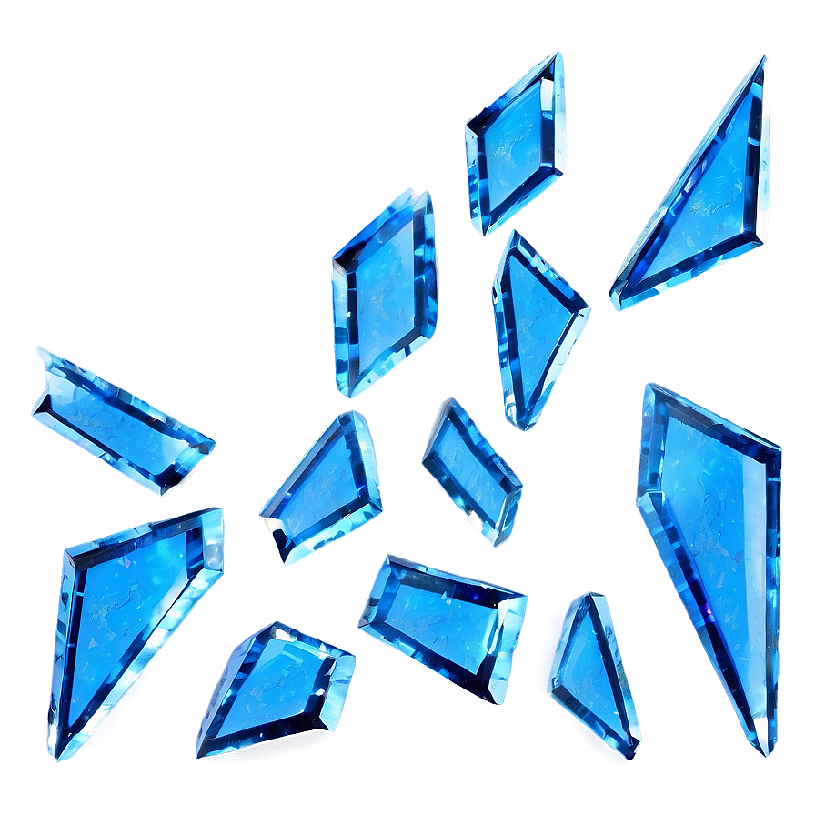 Shattered Glass Pieces Png Kuw PNG