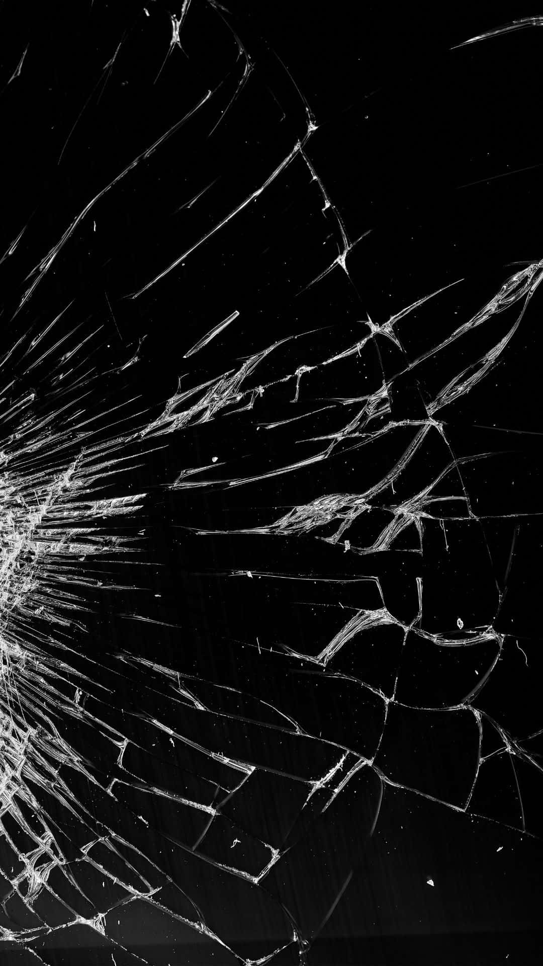 Cracked Screen Wallpaper for Mobile Devices