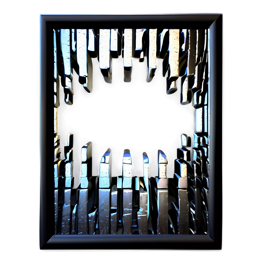 Shattered Mirror Abstract Png Mvu19 PNG