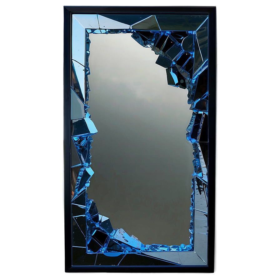 Shattered Mirror Effect Png Ymo19 PNG