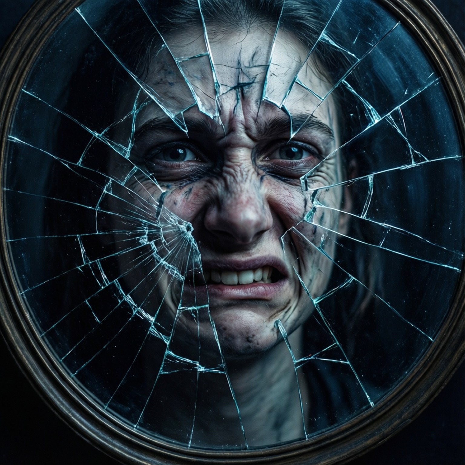Refleksi Pecah Wallpaper