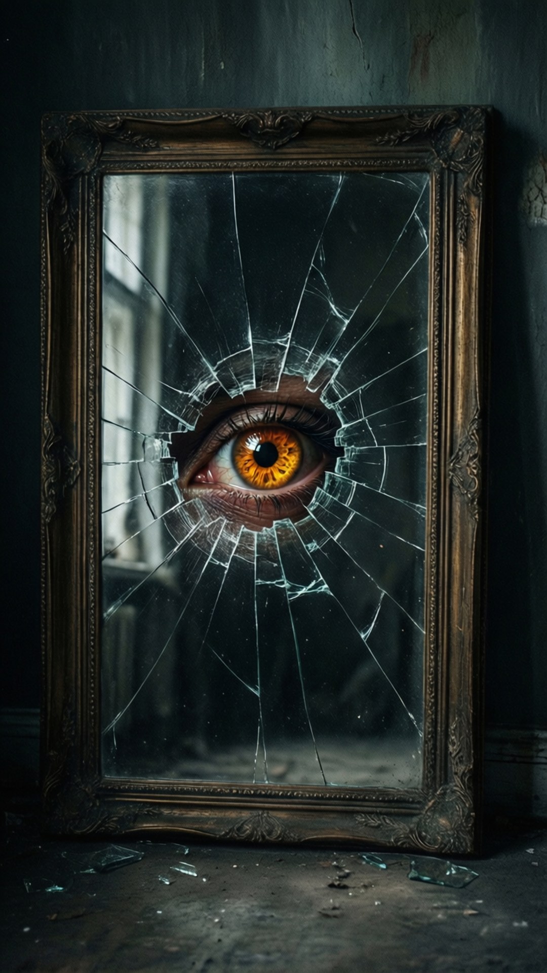 Splintret refleksion Wallpapers