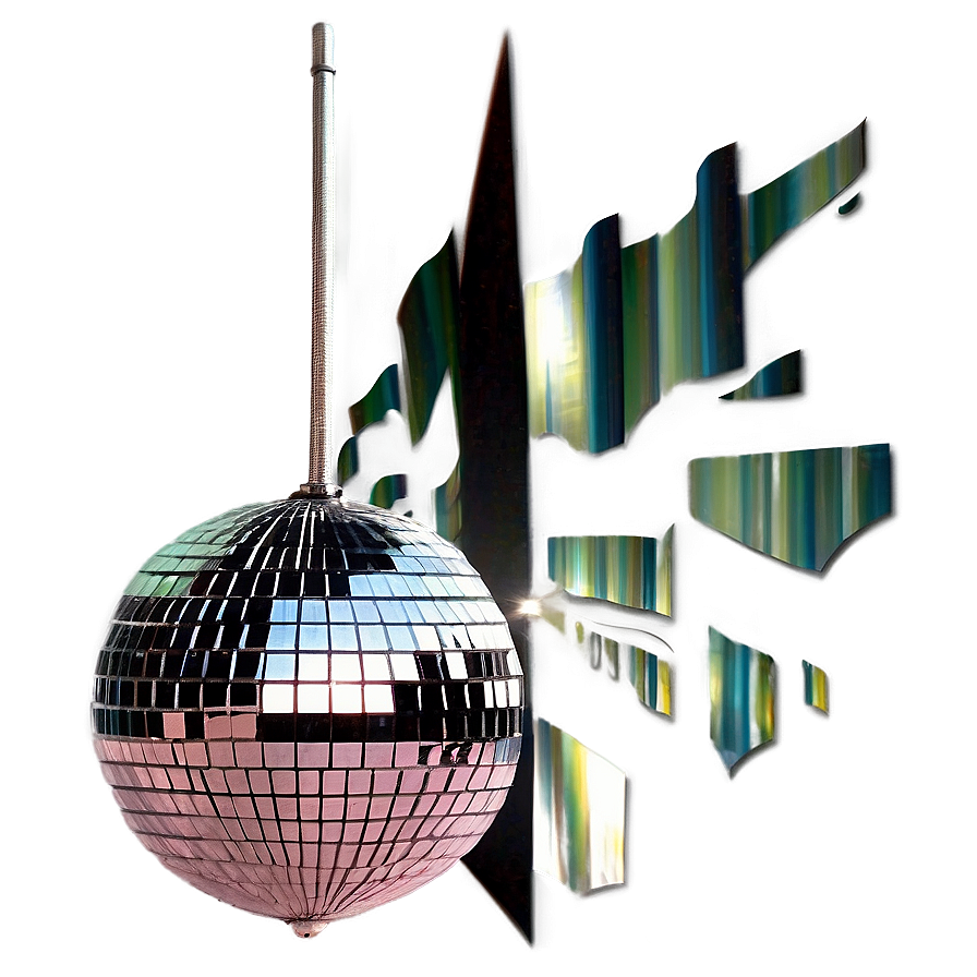 Shattered Reflection Disco Ball PNG