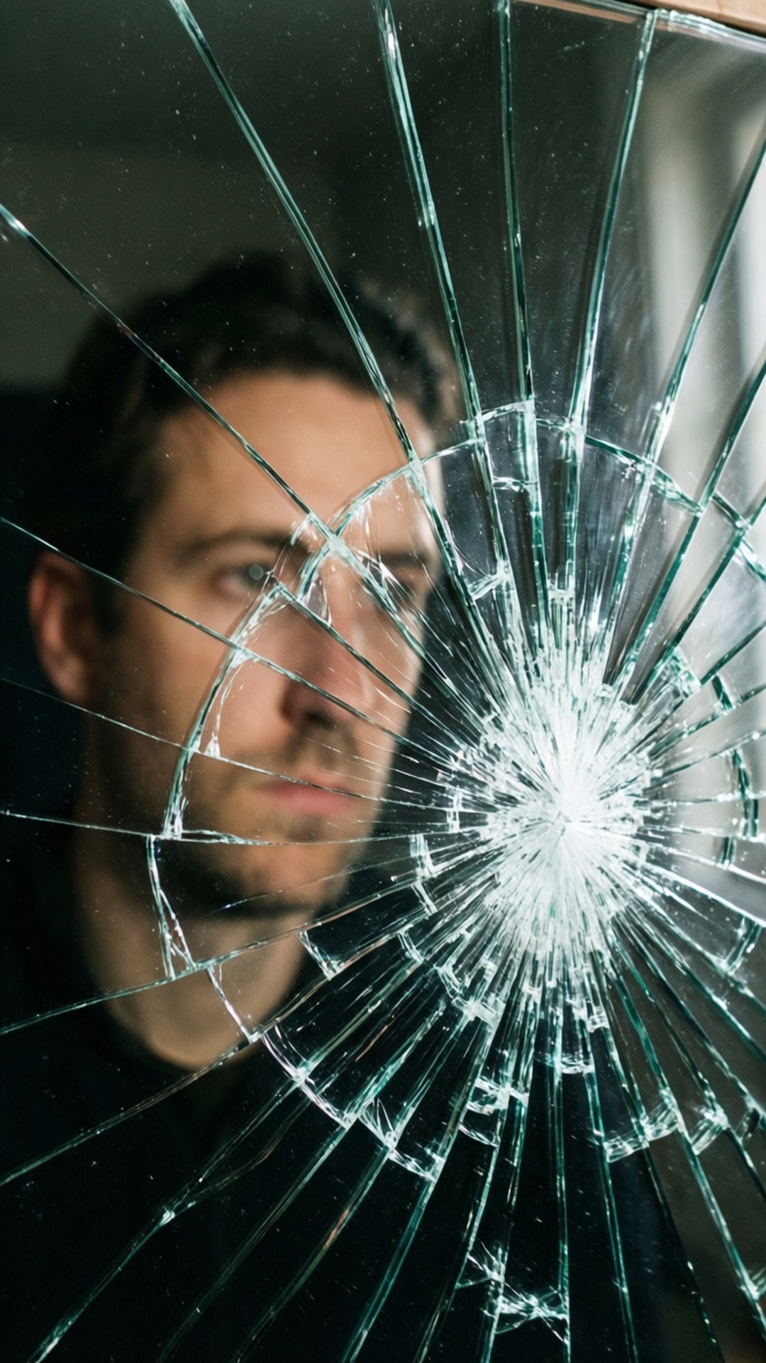 Reflexão Estilhaçada Papéis de Parede