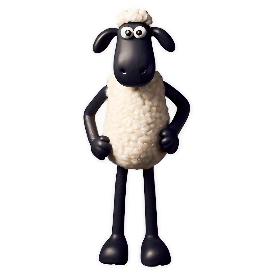 Download Shaun The Sheep Cartoon Character Png 06242024 | Wallpapers.com