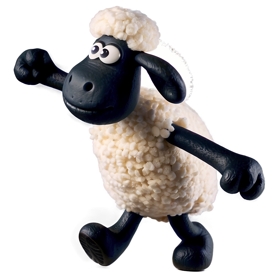 Shaun The Sheep Jumping Joyfully Png Bqi5 PNG