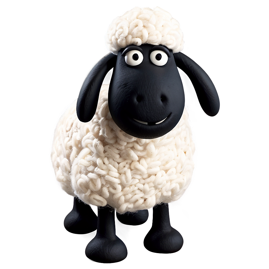 Download Shaun The Sheep With Woolly Hat Png Fxx | Wallpapers.com