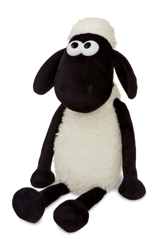 Shaunthe Sheep Plush Toy PNG