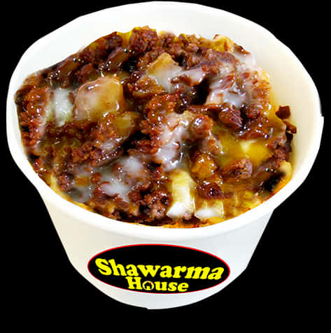 Shawarma House Meatand Cheese Dish PNG